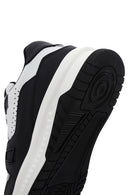 Men's White Leather Thick Soled Sneaker | Derimod