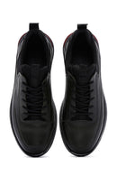 Erkek Haki Deri Sneaker | Derimod