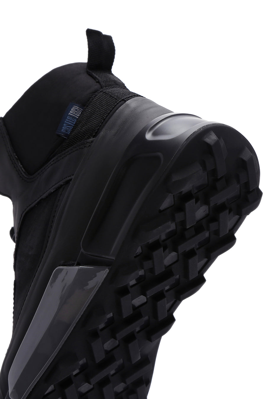 Men's Black Nubuck Leather Boots