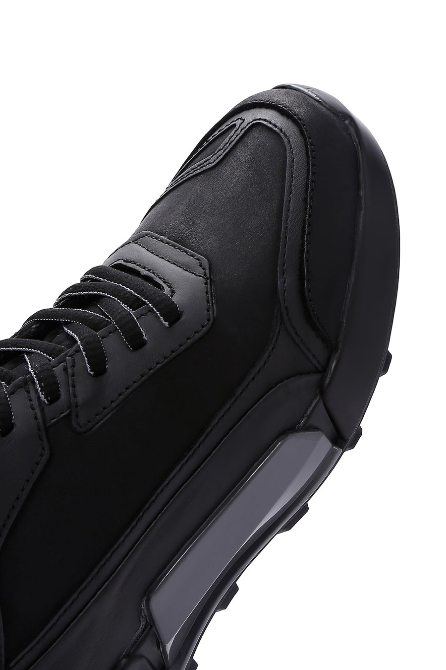 Men's Black Nubuck Leather Boots