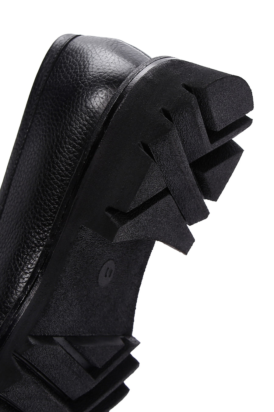 Men's Black Leather Casual Loafer