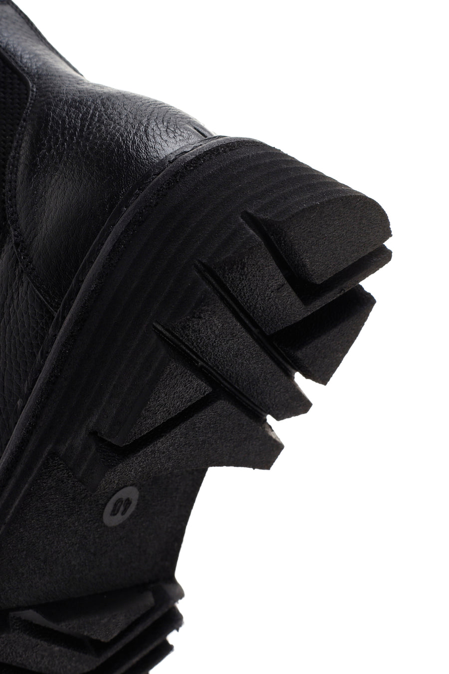 Men's Black Leather Chelsea Boots