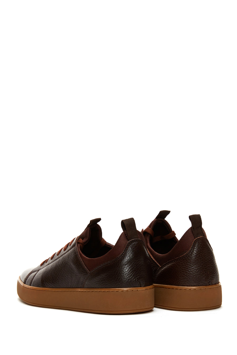 Men's Brown Leather Sneaker