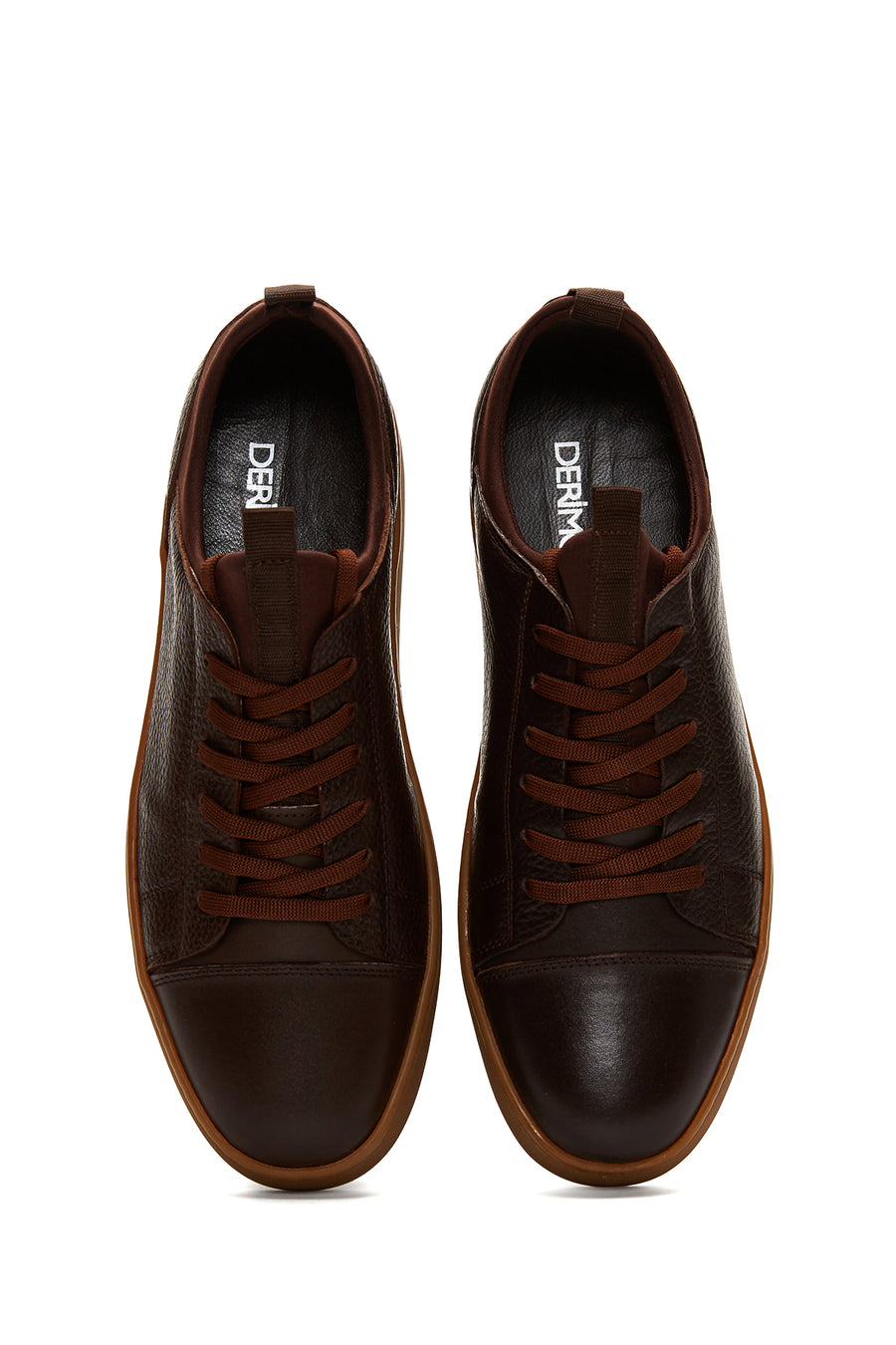 Men's Brown Leather Sneaker