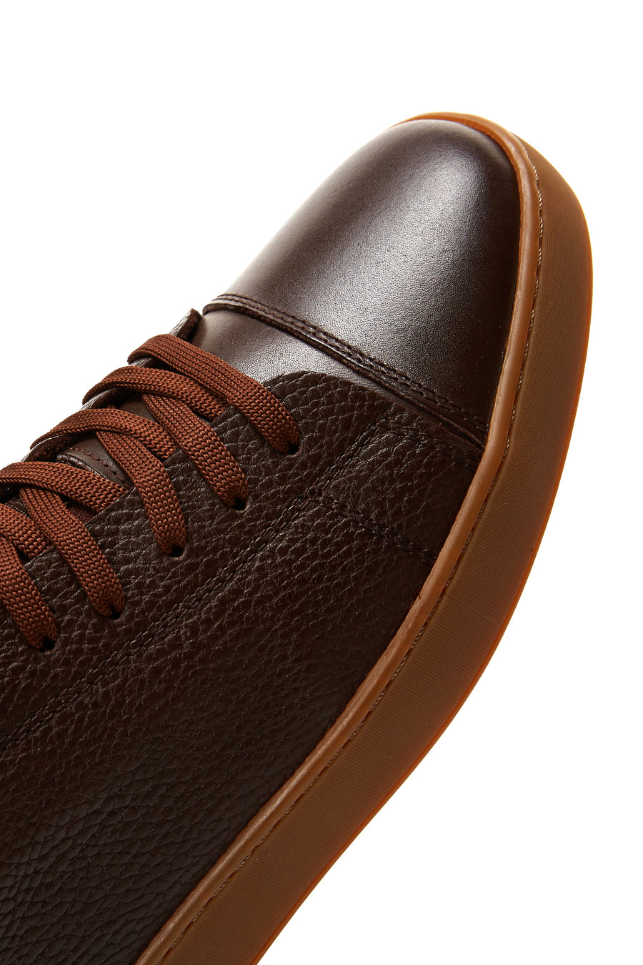 Men's Brown Leather Sneaker