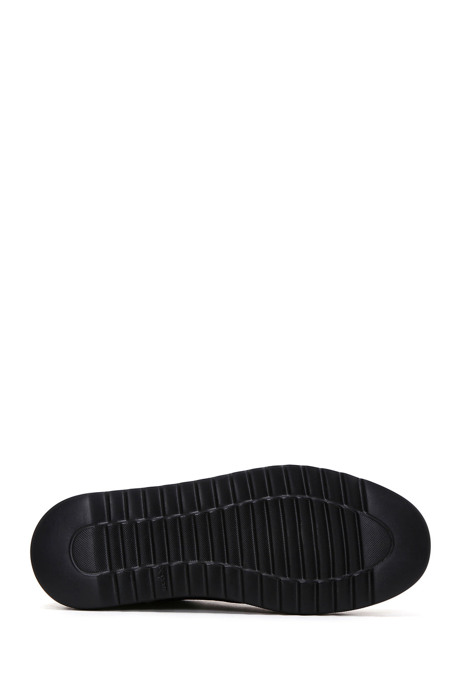 Men's Black Leather Sneaker