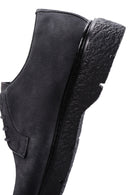 Men's Gray Suede Leather Casual Shoes | Derimod