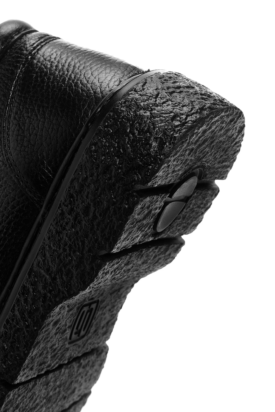 Men's Black Leather Casual Boots