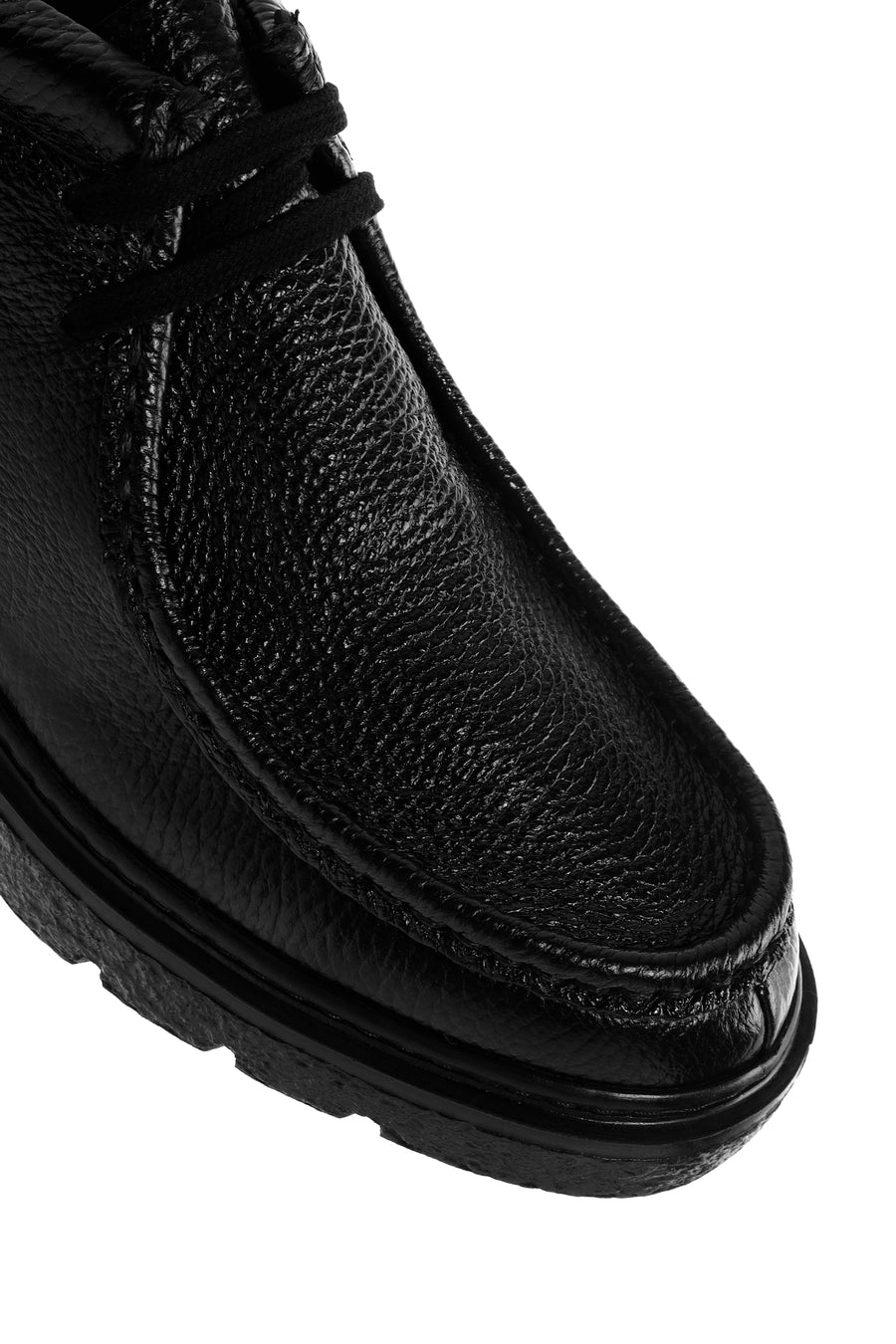 Men's Black Leather Casual Boots