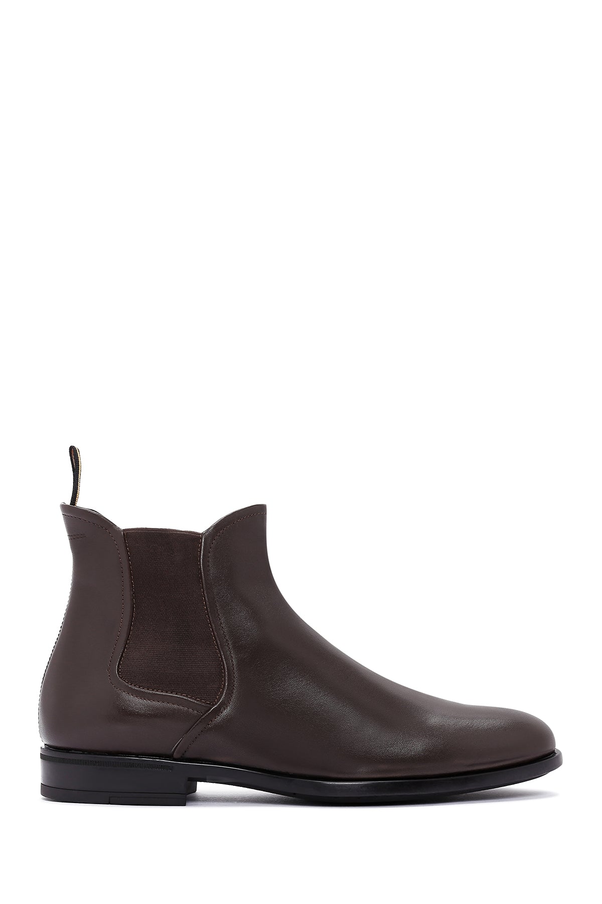Men's Brown Leather Chelsea Boots 23WFD638118 | Derimod