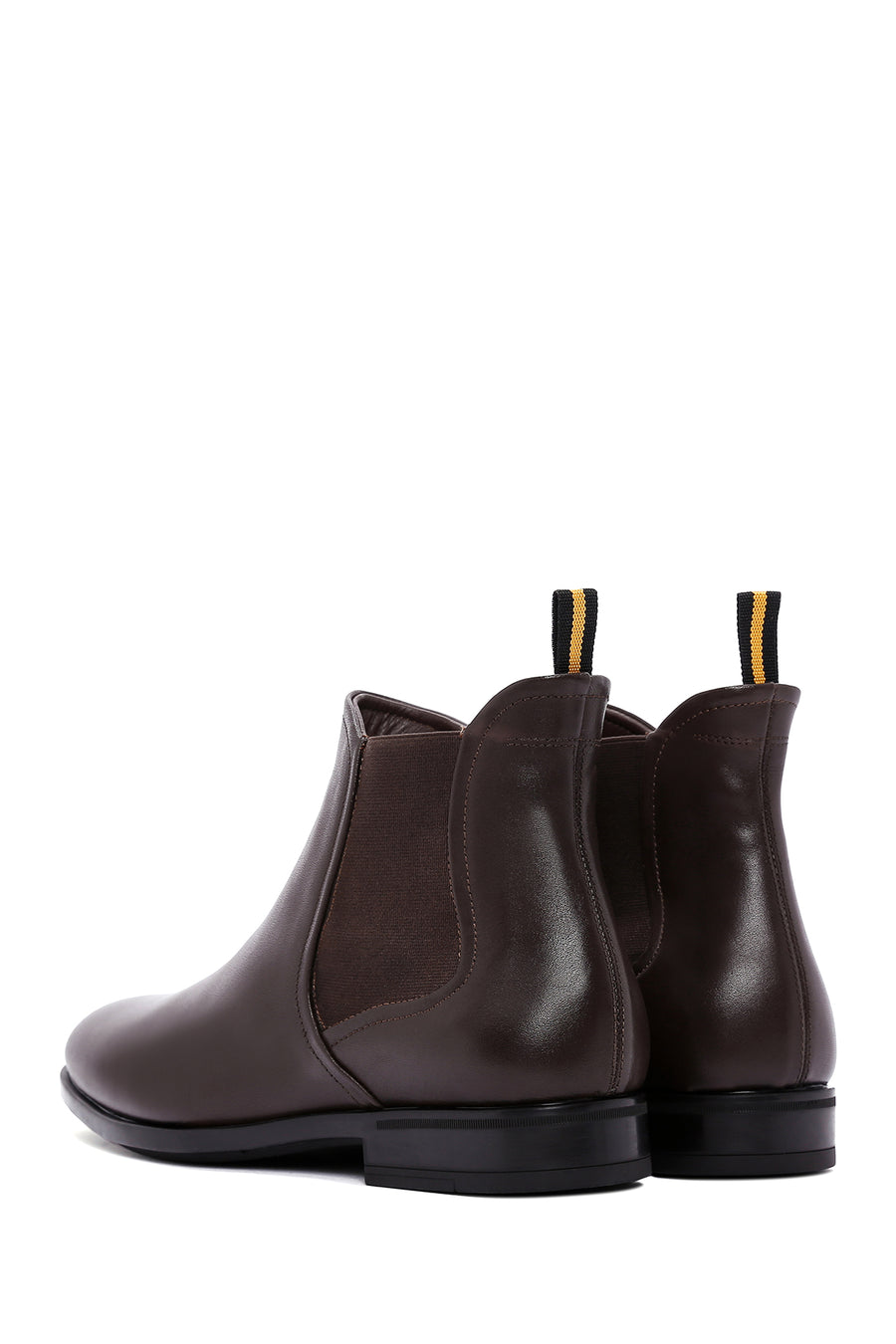 Men's Brown Leather Chelsea Boots