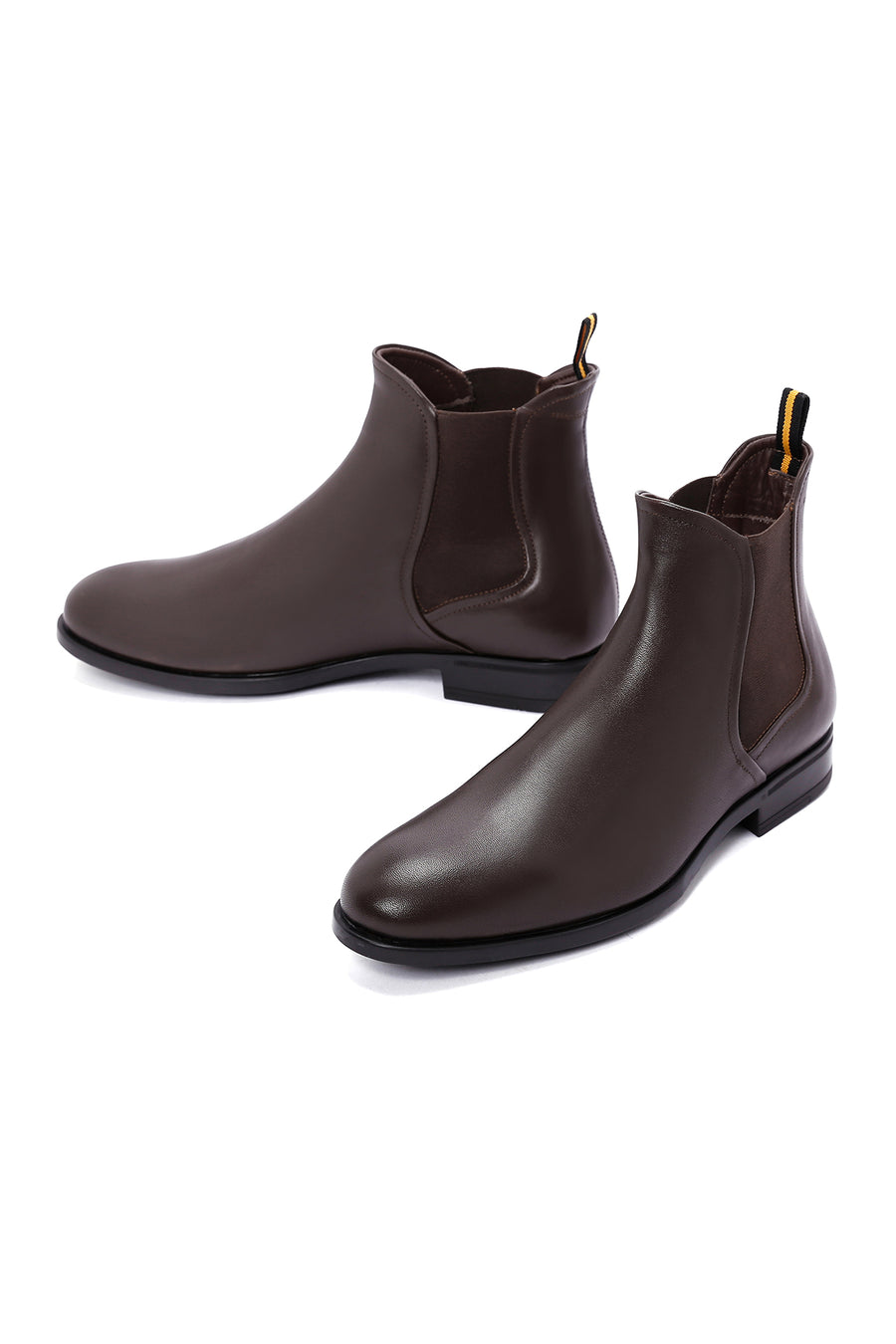 Men's Brown Leather Chelsea Boots