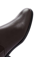 Men's Brown Leather Chelsea Boots | Derimod