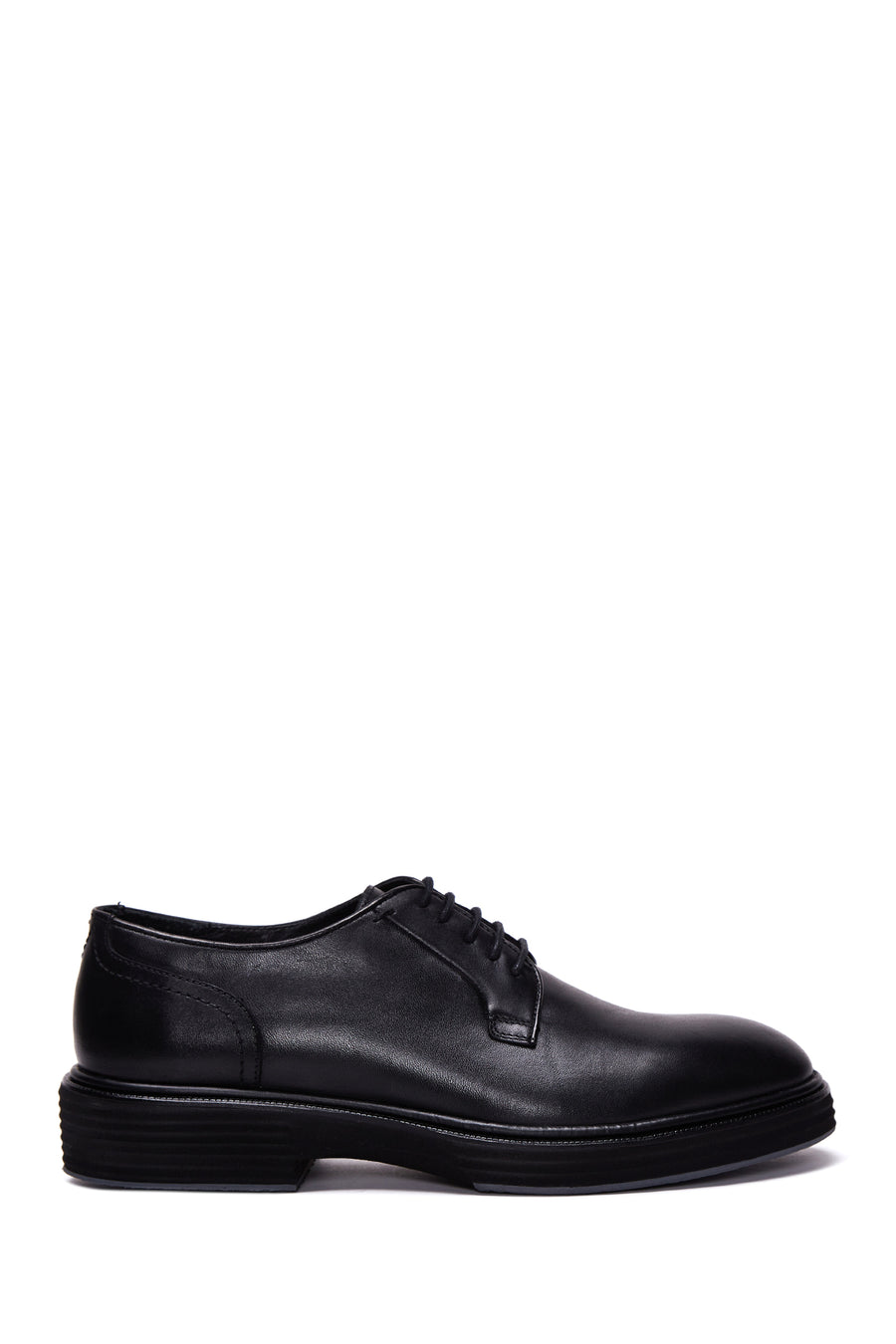 Men's Black Leather Casual Shoes 23WFD640018 | Derimod