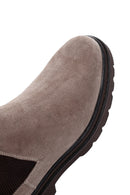 Men's Mink Suede Leather Chelsea Boots | Derimod