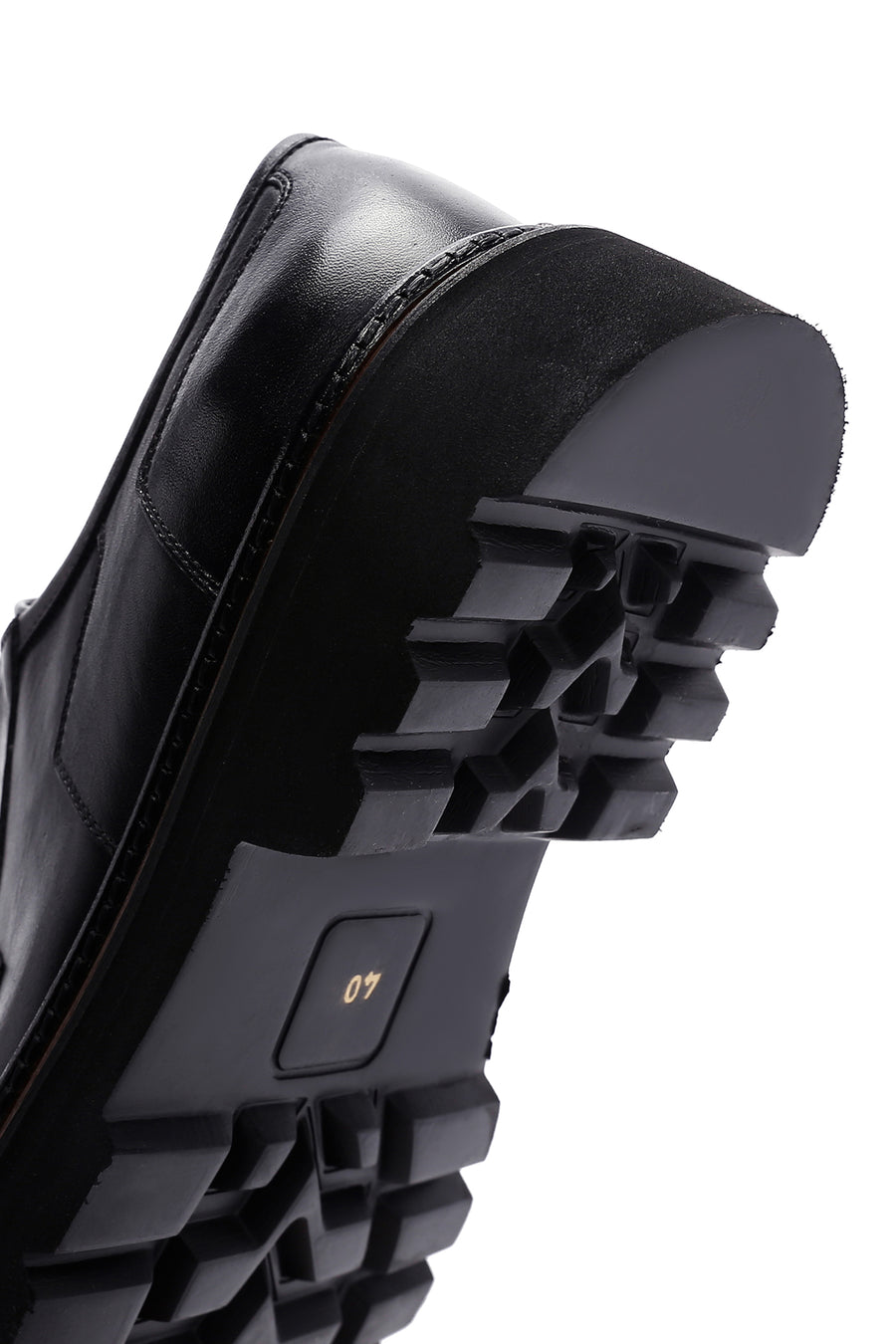Men's Black Leather Casual Shoes