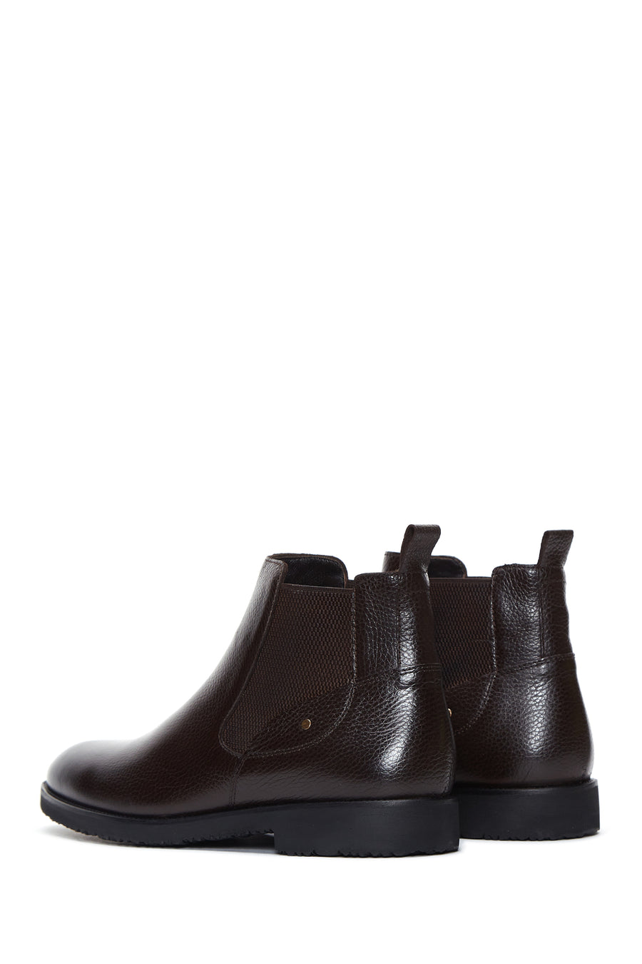 Men's Brown Leather Chelsea Boots