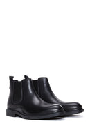 Men's Black Leather Boots | Derimod