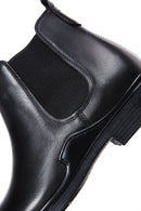 Men's Black Leather Boots | Derimod