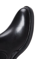 Men's Black Leather Boots | Derimod