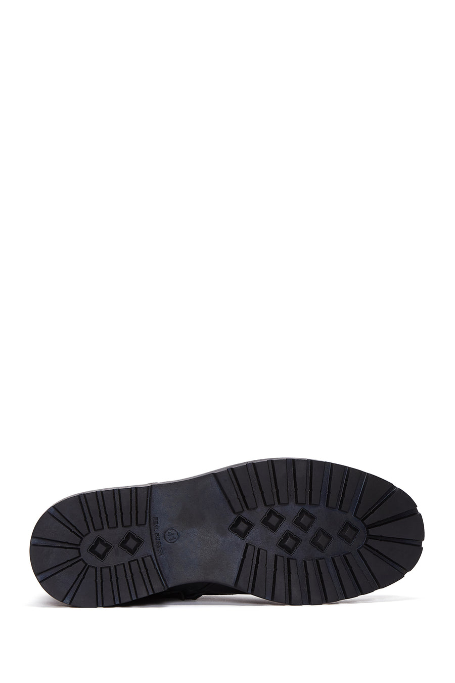 Men's Black Leather Zippered Casual Boots