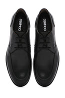 Erkek Siyah Bağcıklı Deri Casual Ayakkabı | Derimod