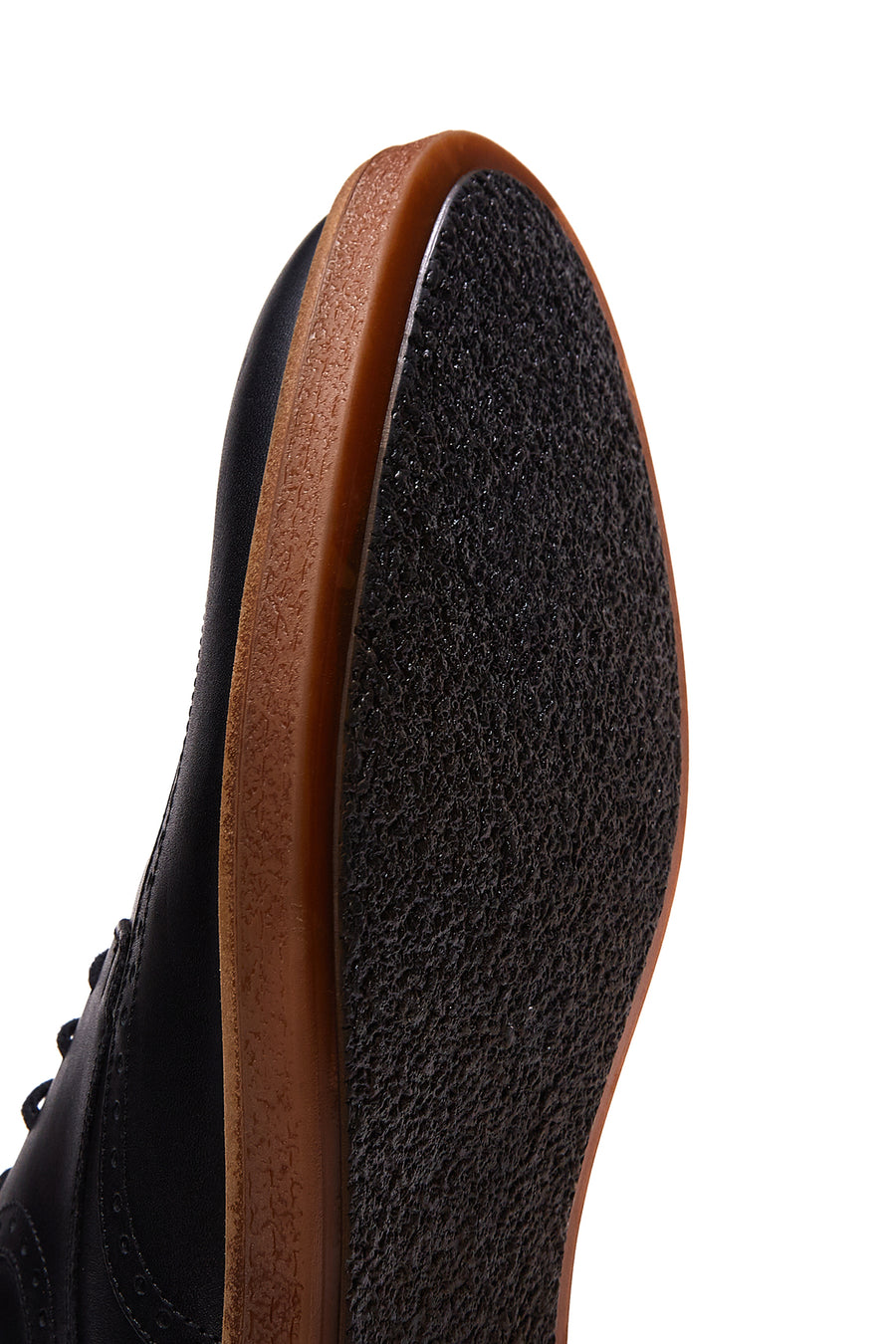 Men's Black Leather Casual Shoes