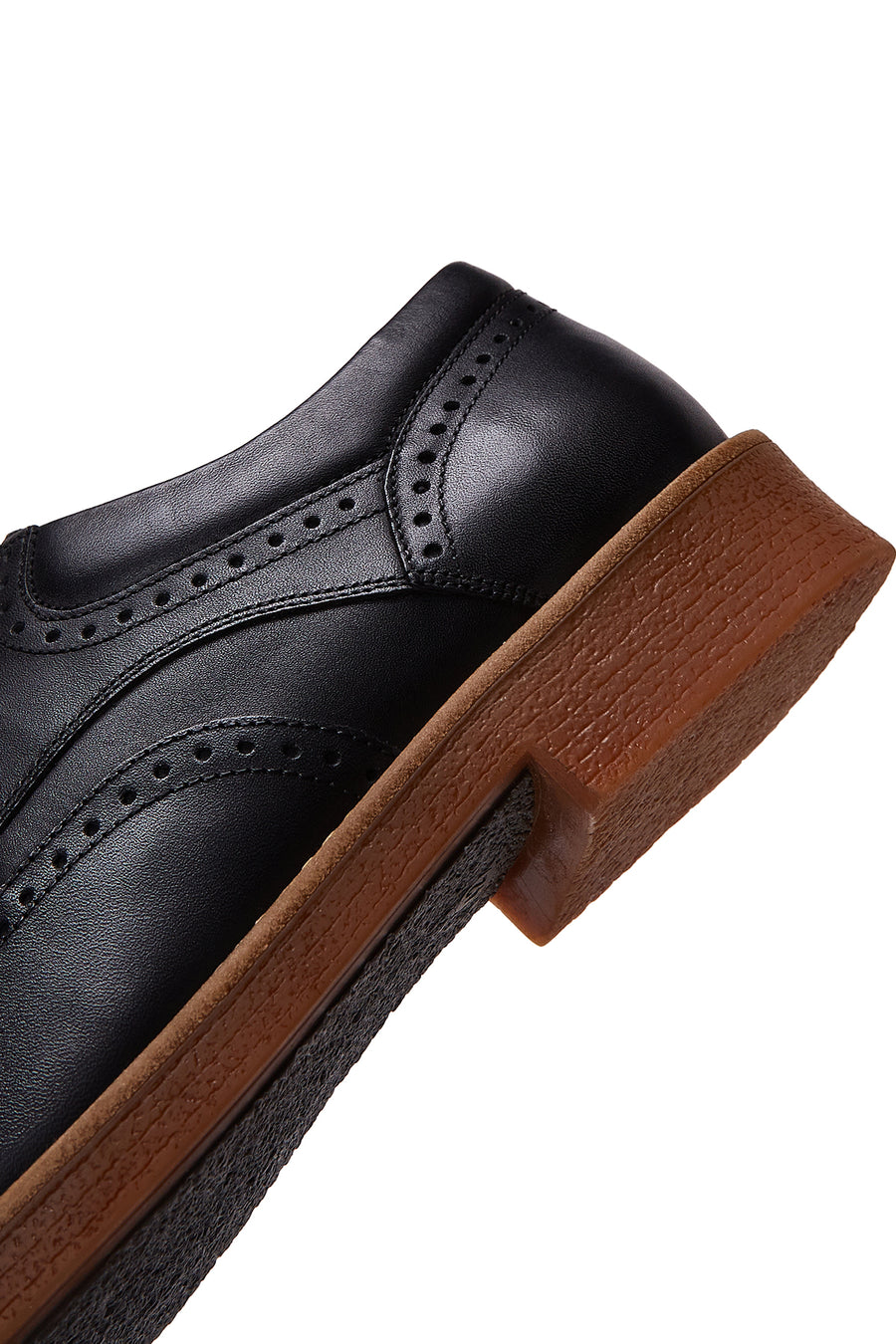 Men's Black Leather Casual Shoes