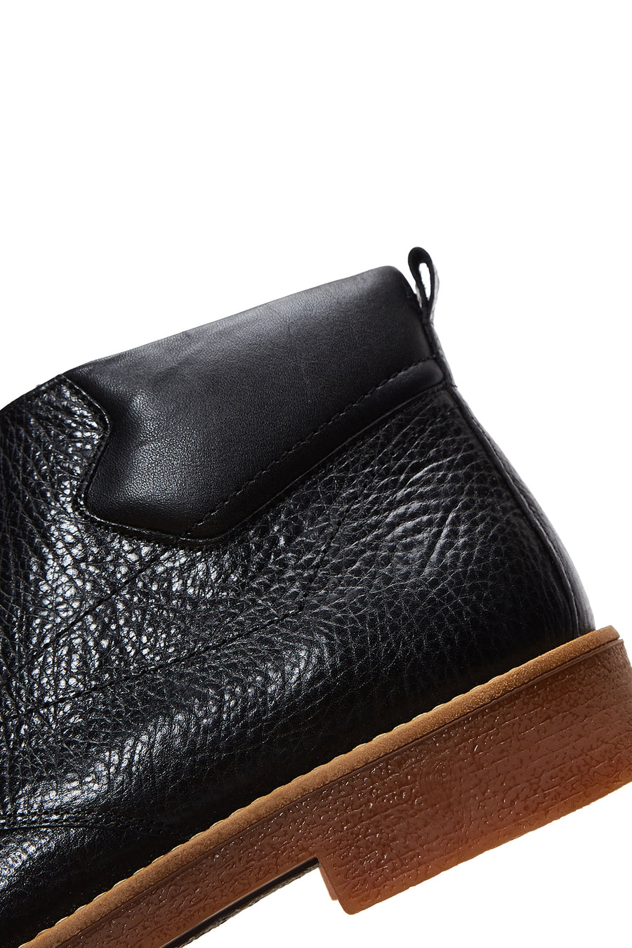 Men's Black Leather Casual Boots