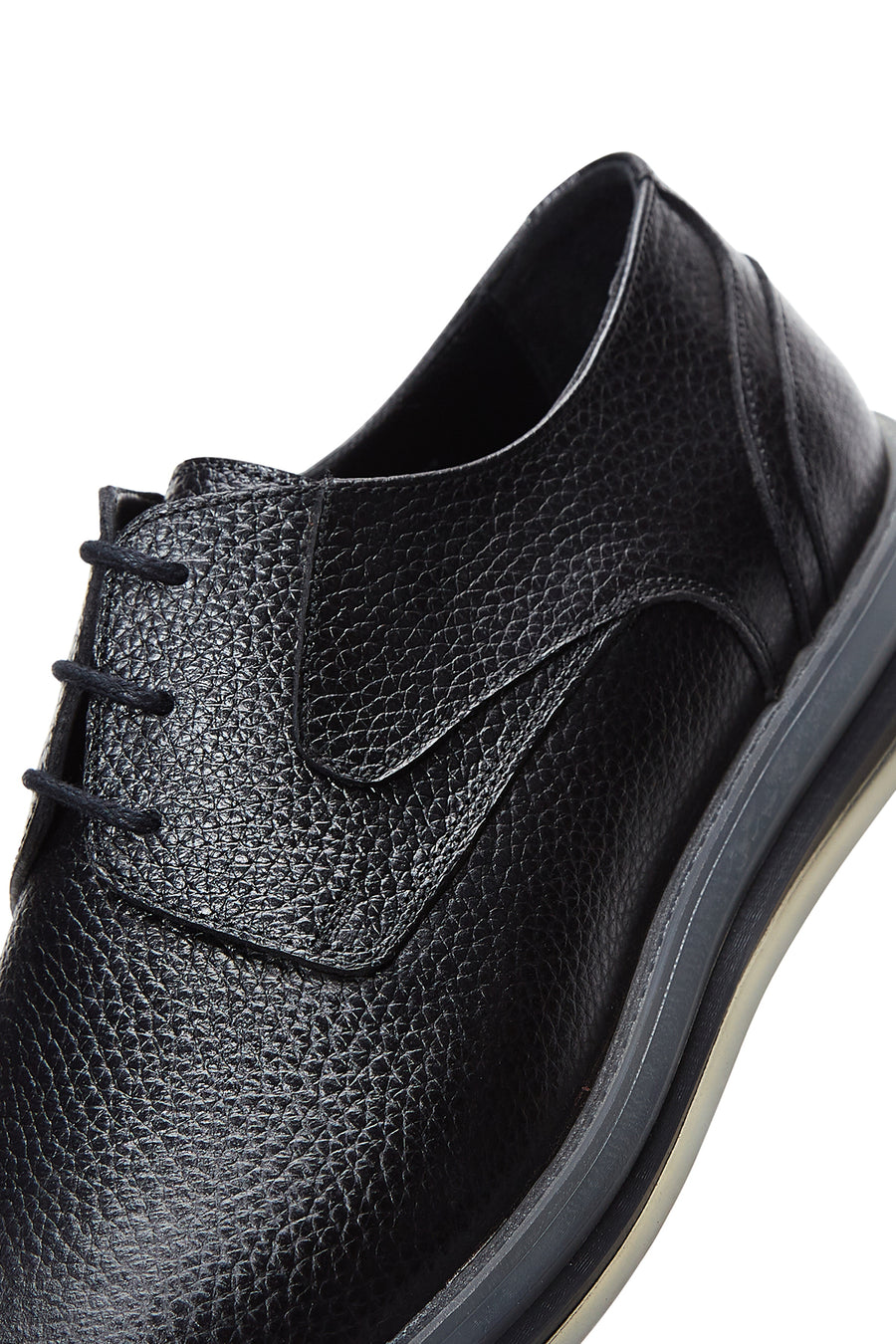 Men's Black Leather Casual Shoes