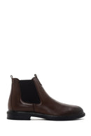 Men's Brown Chelsea Casual Leather Boots | Derimod