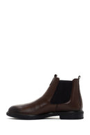 Men's Brown Chelsea Casual Leather Boots | Derimod