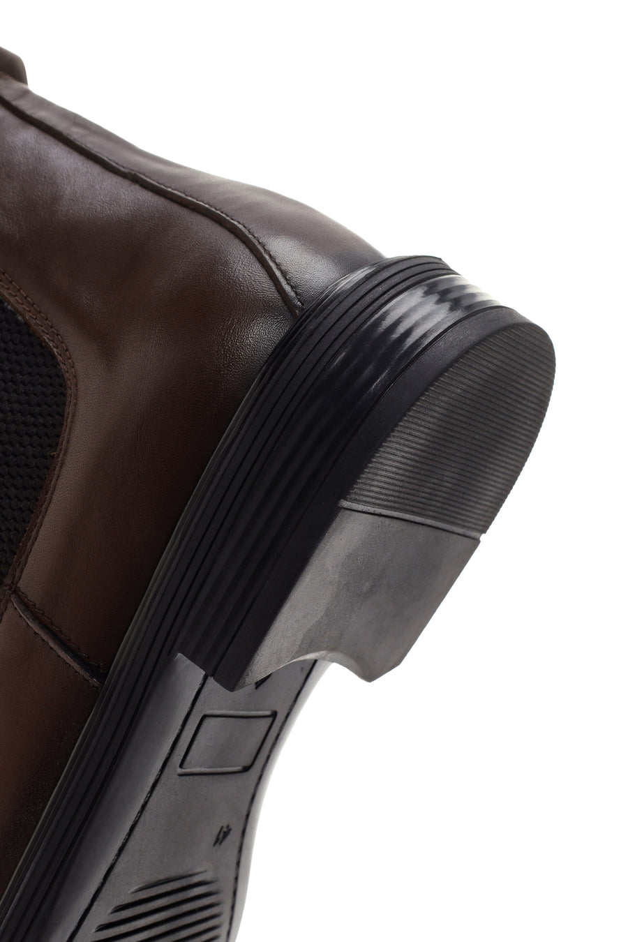 Men's Brown Chelsea Casual Leather Boots