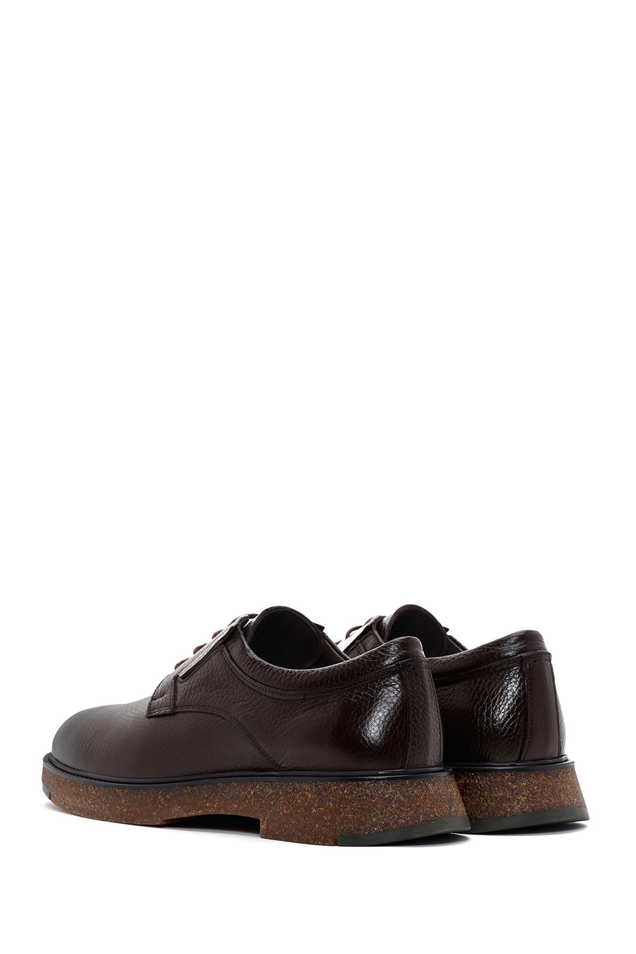 Men's Brown Leather Casual Shoes