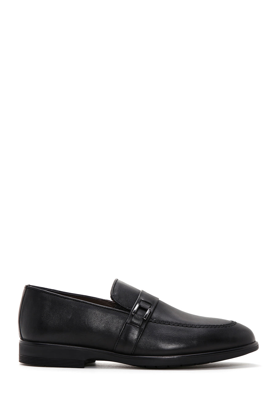Erkek Siyah Deri Casual Loafer 23WFD675618 | Derimod