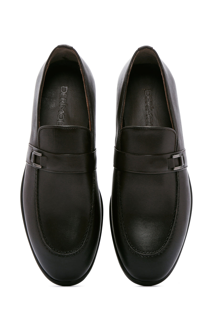 Erkek Kahverengi Deri Casual Loafer