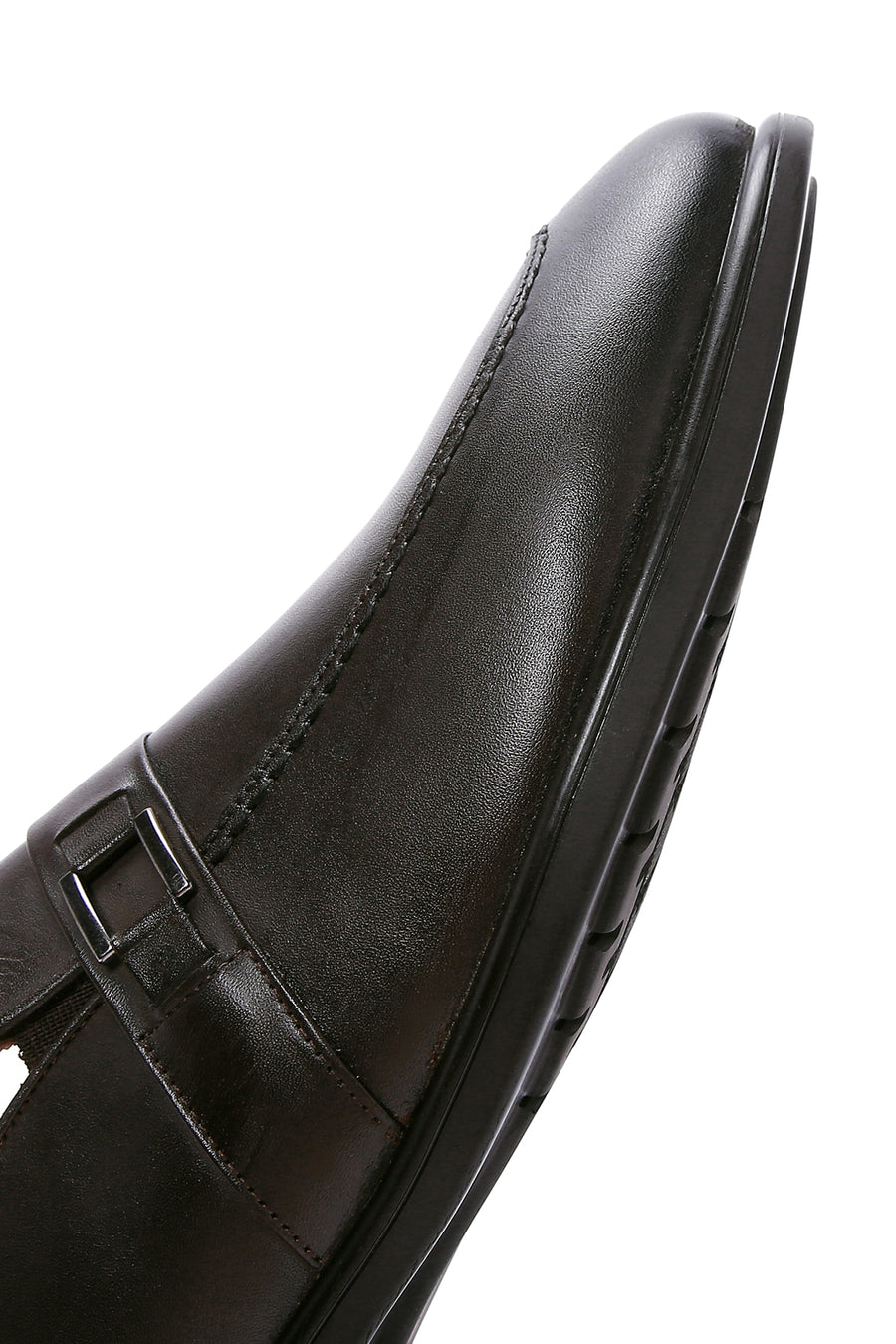 Erkek Kahverengi Deri Casual Loafer