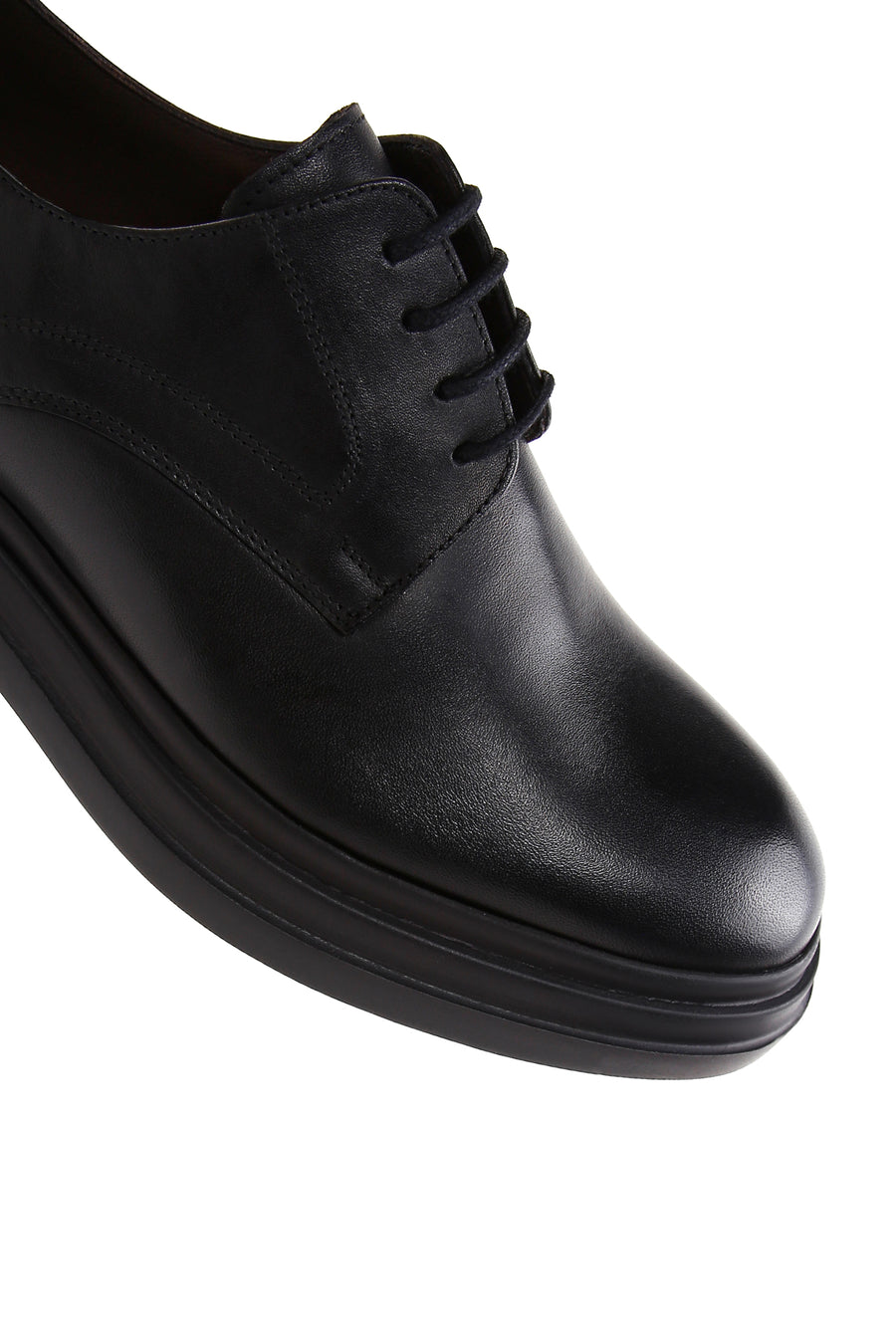 Men's Black Leather Casual Shoes