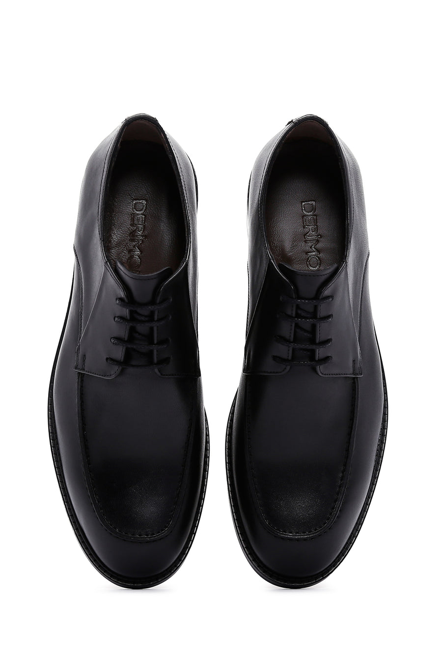 Men's Black Leather Classic Shoes