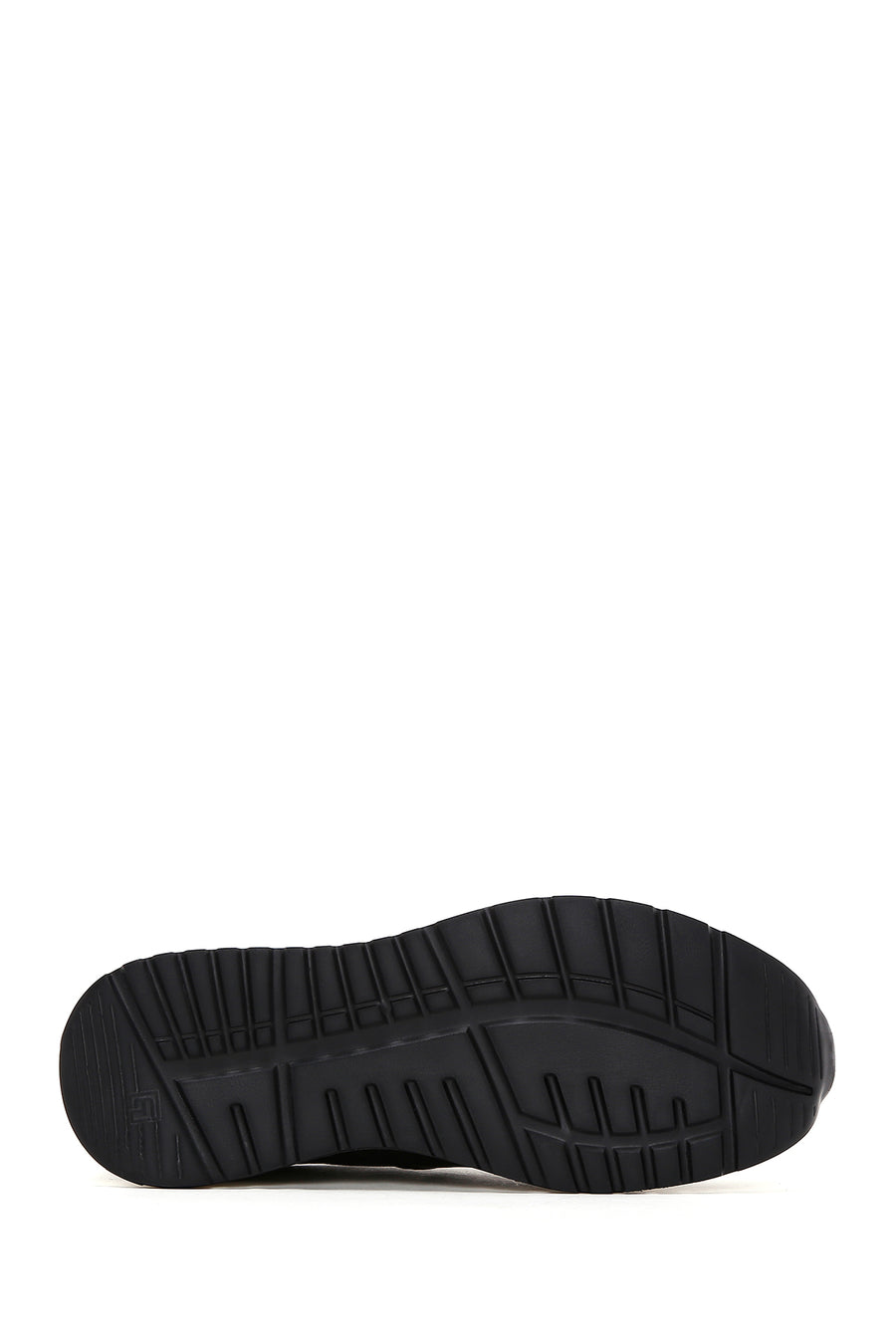 Men's Black Leather Sneaker