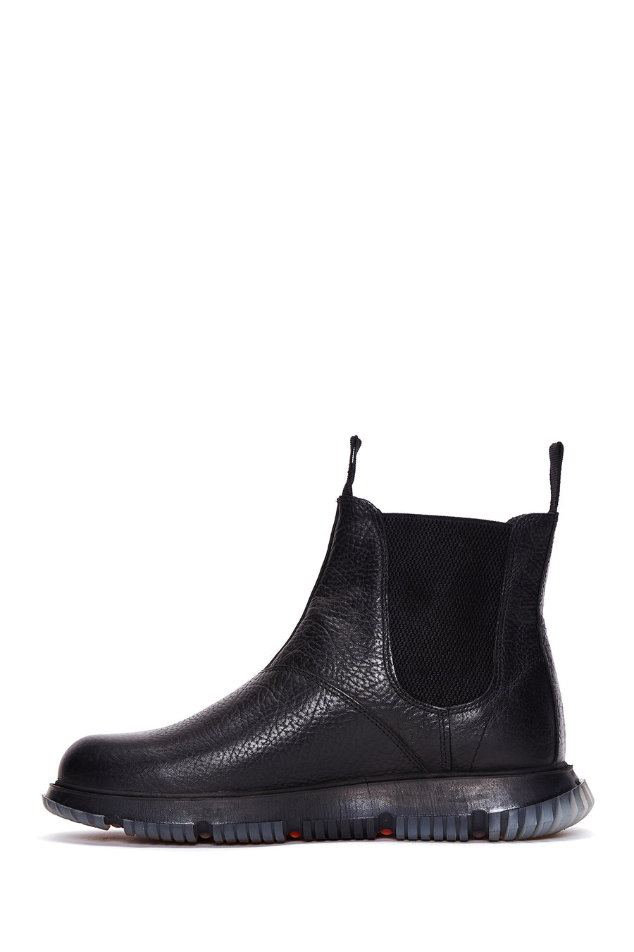 Men's Black Leather Chelsea Boots