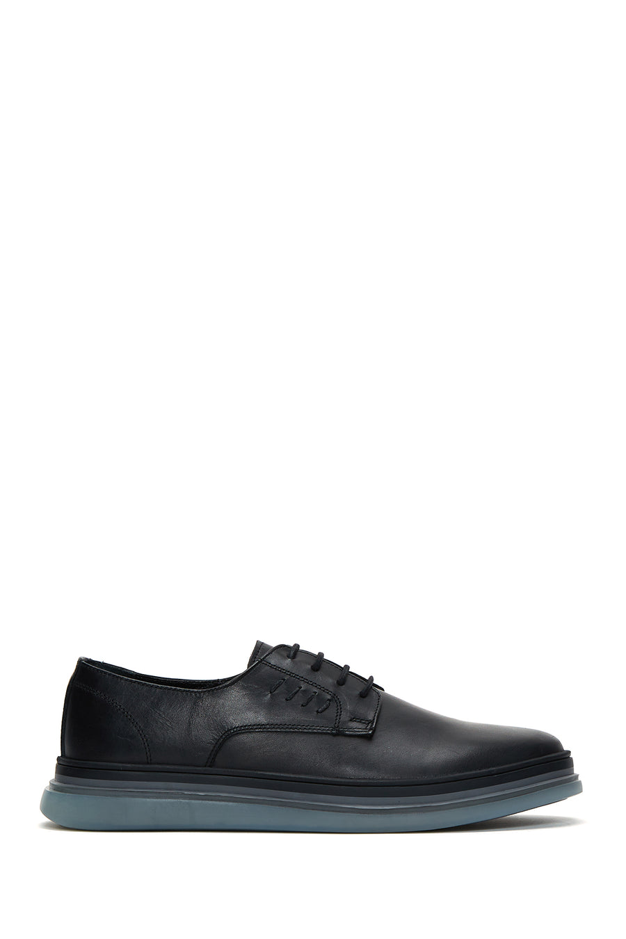 Men's Black Leather Casual Shoes 23WFD681618 | Derimod