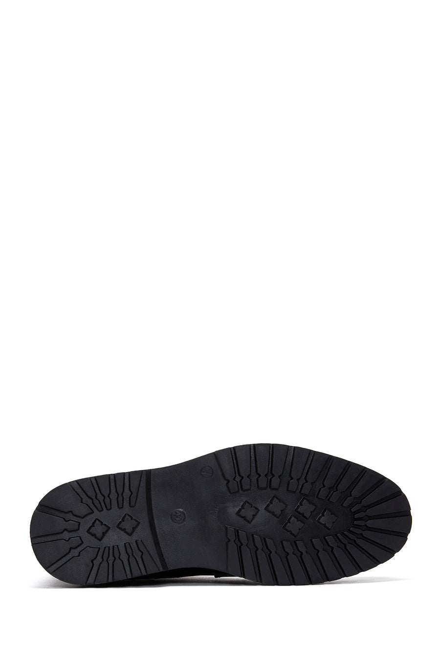 Men's Black Leather Zippered Casual Boots