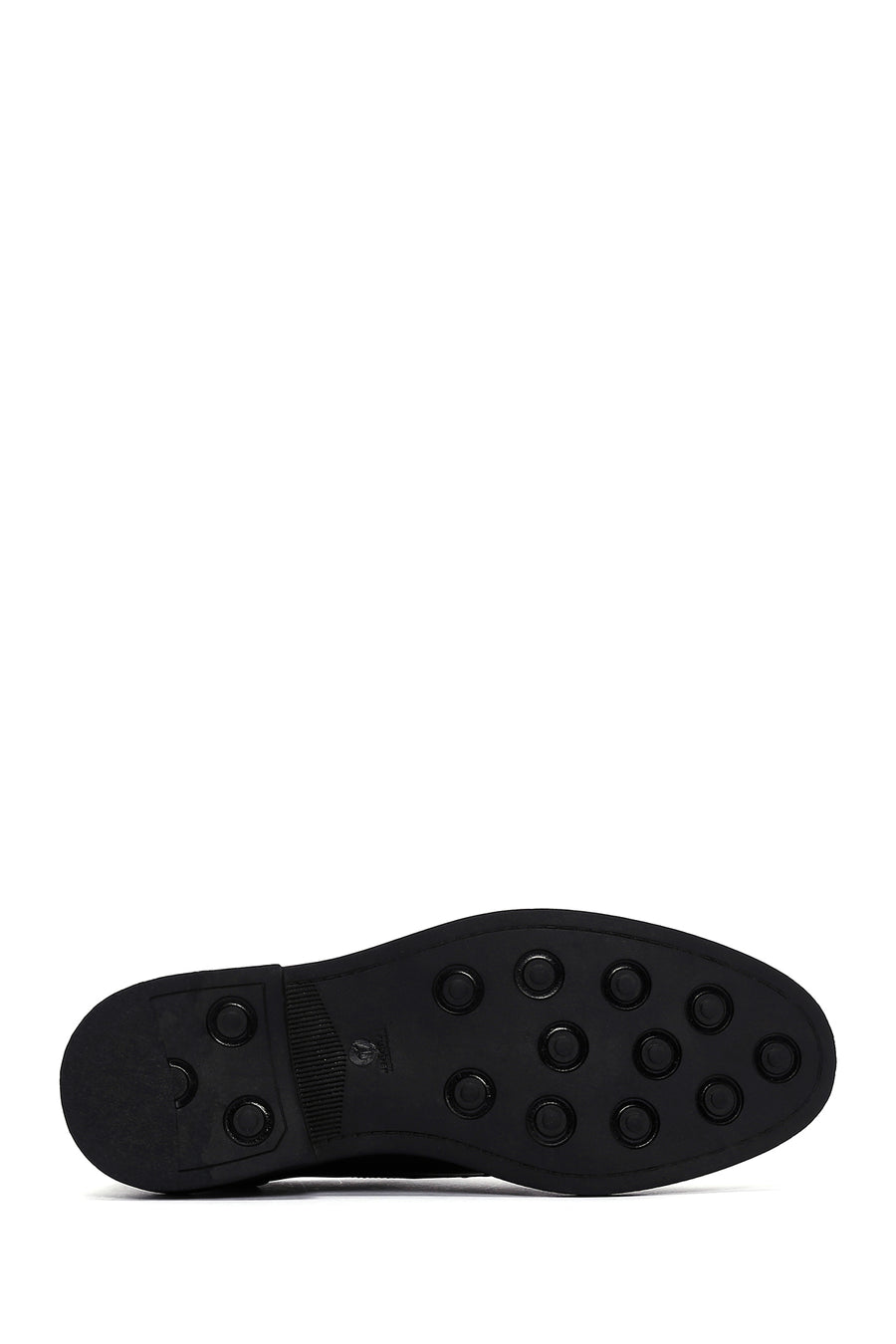 Men's Black Leather Casual Shoes