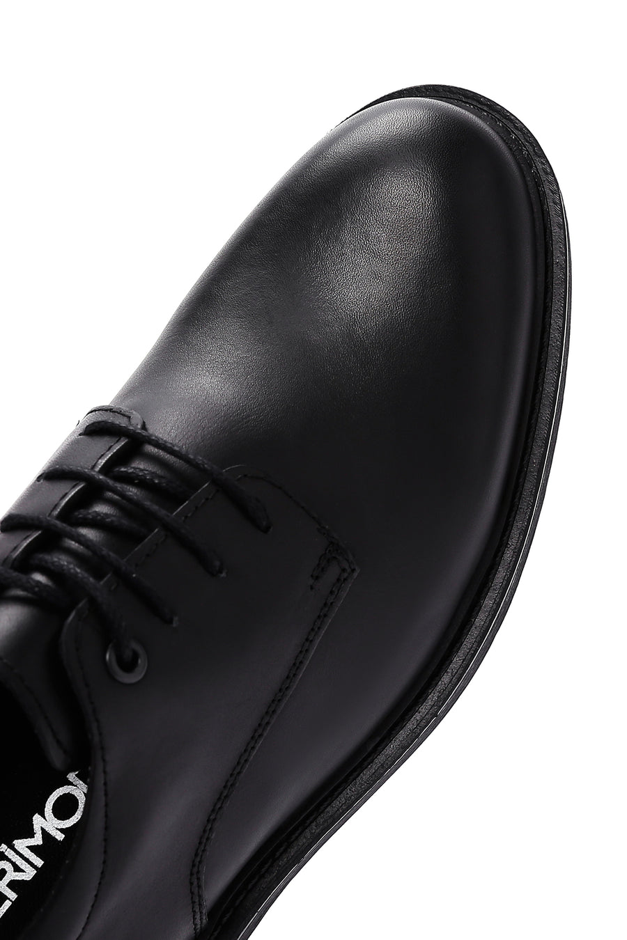Men's Black Leather Casual Shoes