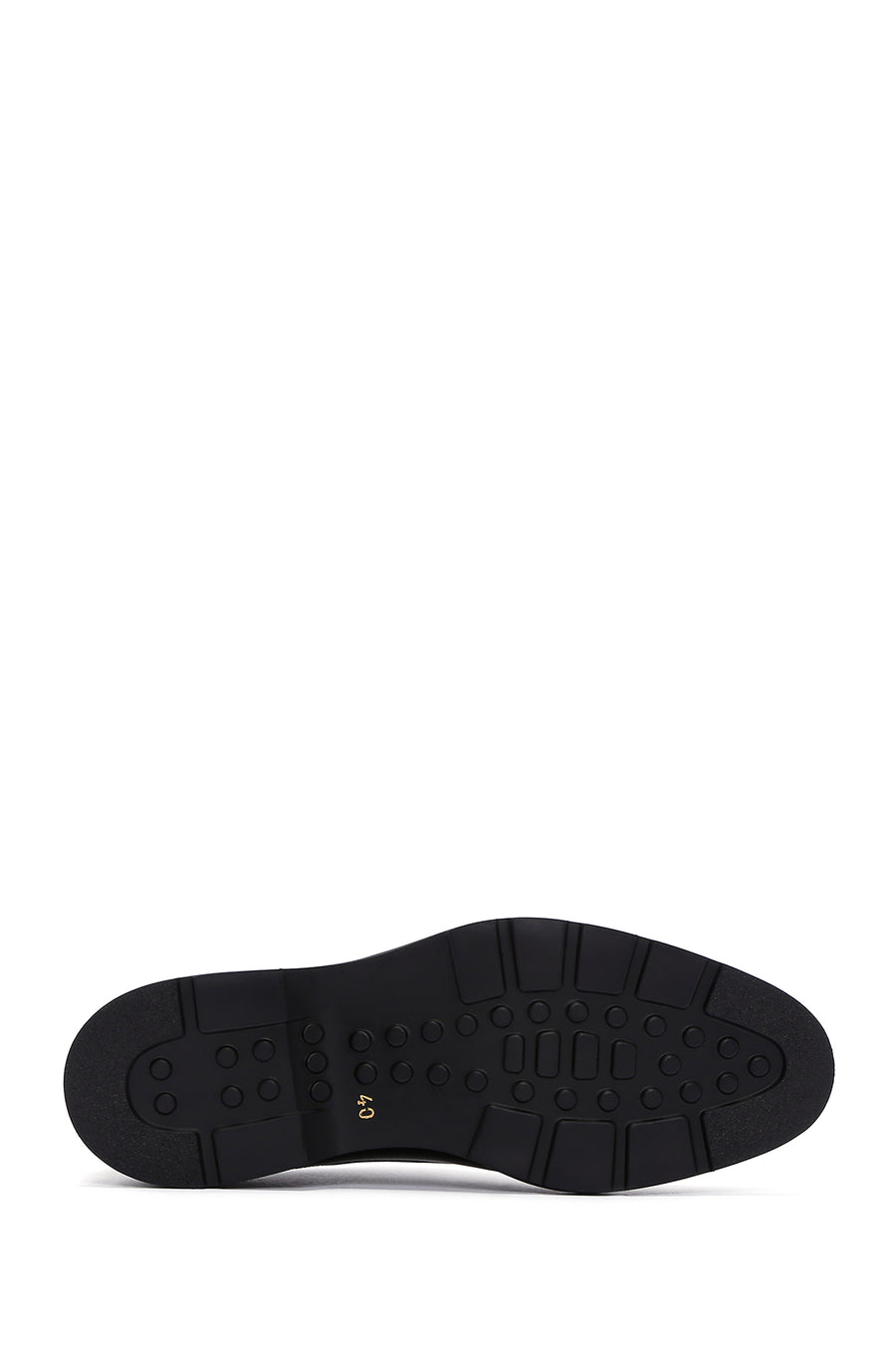 Men's Black Leather Casual Shoes