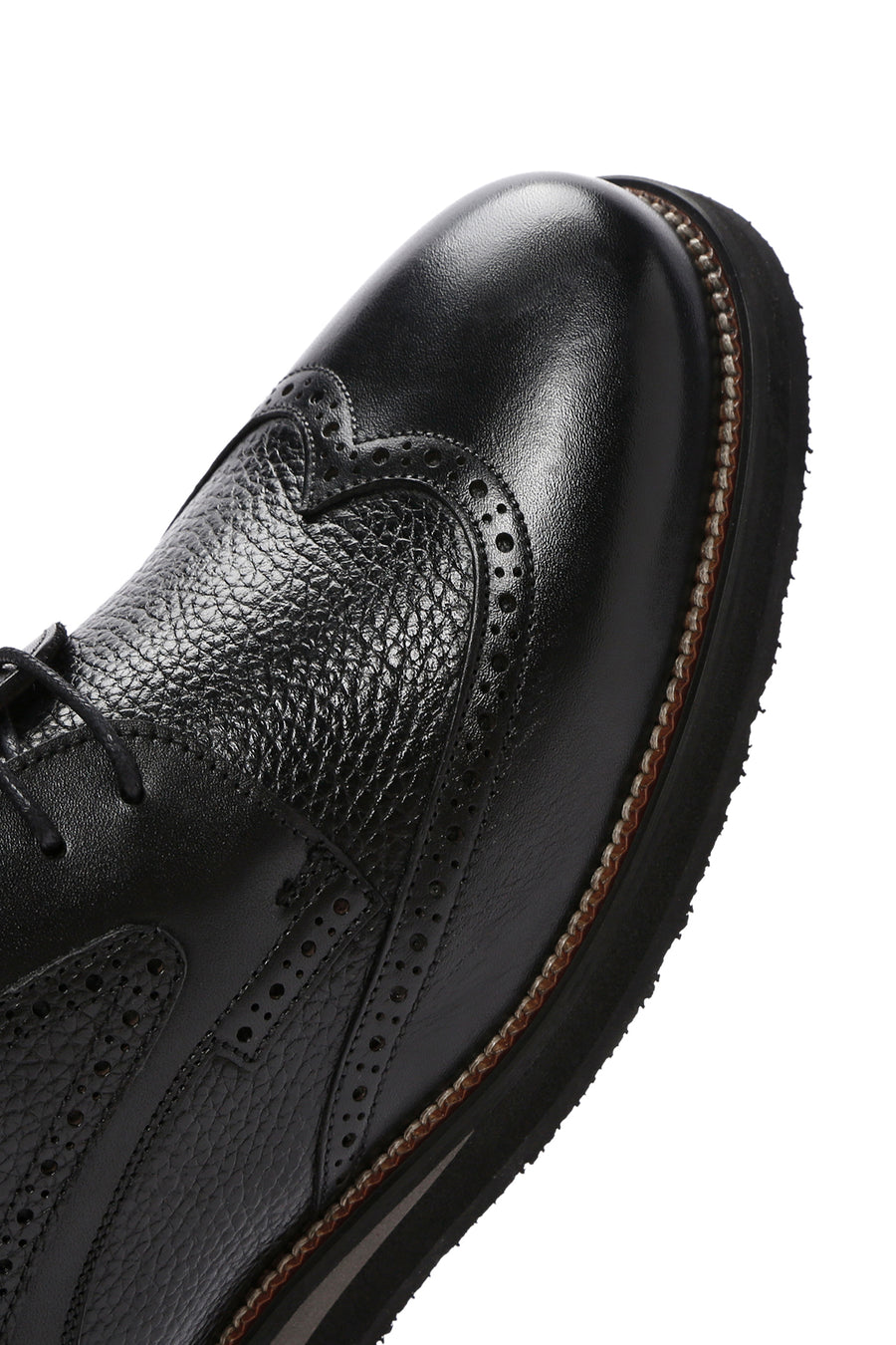 Men's Black Leather Casual Shoes