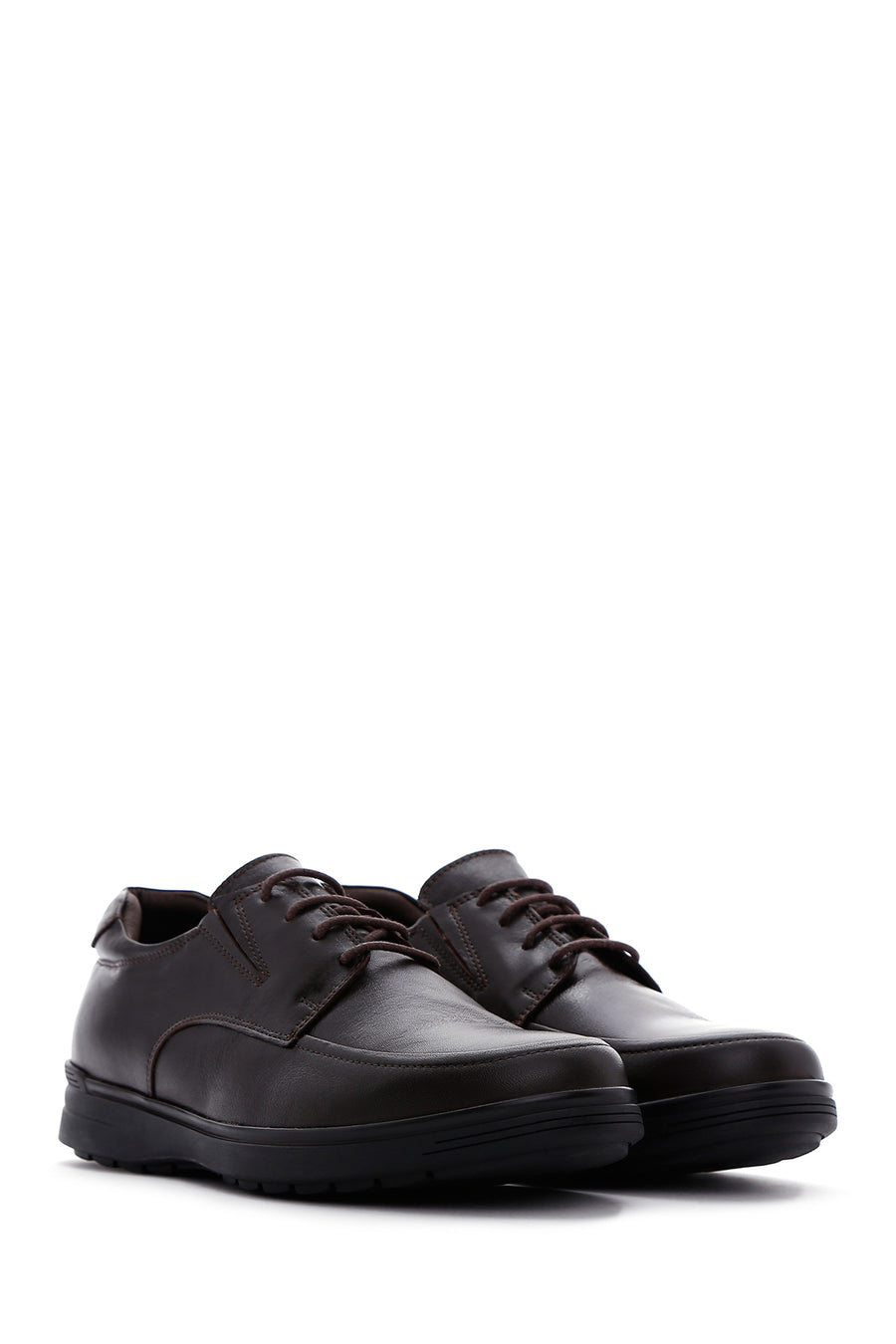 Men's Brown Leather Casual Shoes