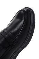 Erkek Siyah Casual Deri Loafer | Derimod