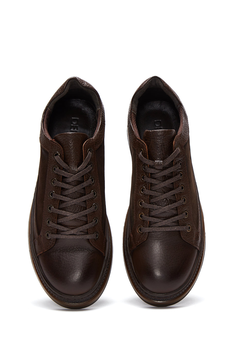 Men's Brown Leather Casual Sneaker